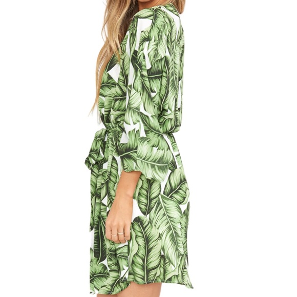 Show Me Your Mumu Frond of You California Kimono NWT - Picture 3 of 5